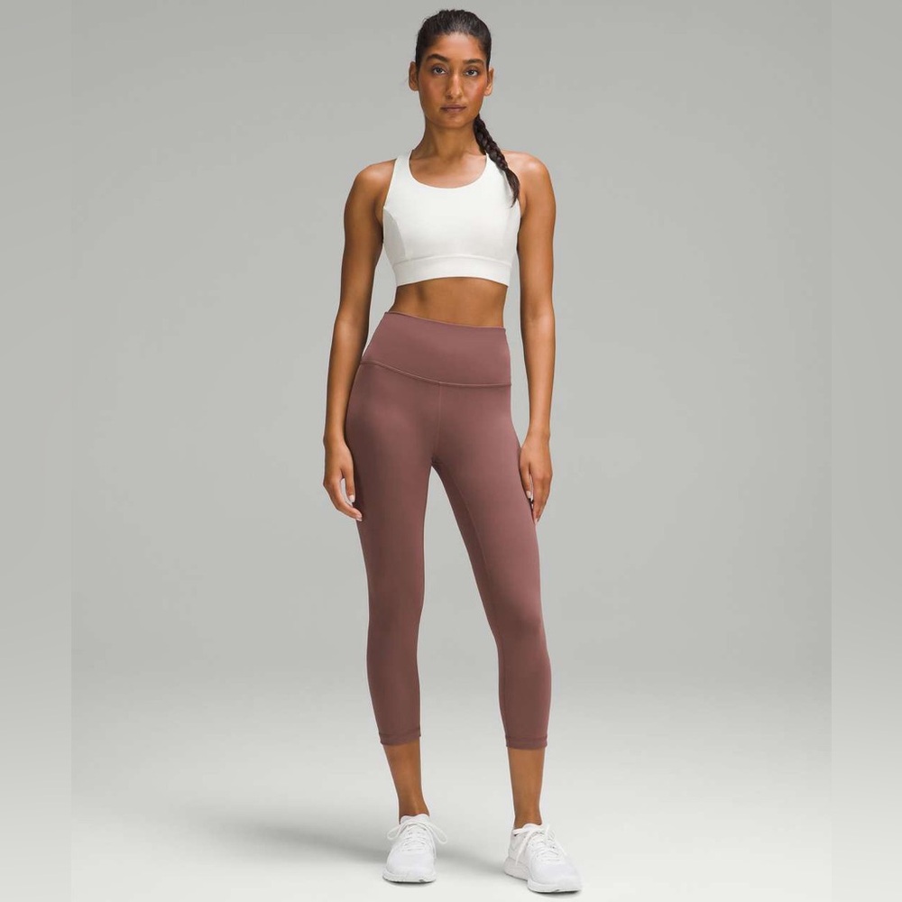 Lululemon Wunder Train High-Rise Tight 25" Dark Oxide size 4